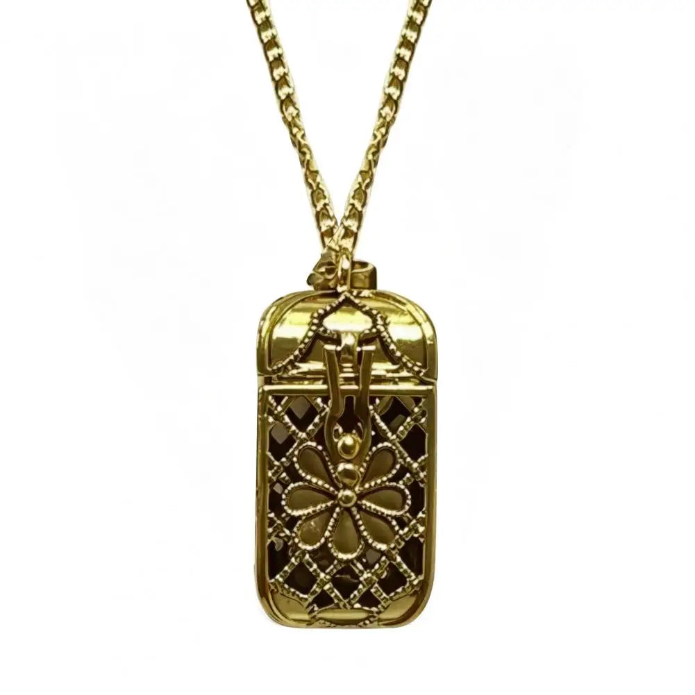 Mini Tarot Cards Pendant Necklace Colorful Antiqued Brass Cage Pendant with 22 Major Arcana Spiritual Jewelry Tarot