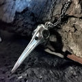 Men's Fashion Raven Head Odin Pendant Necklace 316L Stainless Steel Punk Hip Hop Teen Animal Personality Jewelry