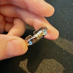 Retro Sun Rune Totem Adjustable Open Ring For Men Punk Gothic Edgy Copper Jewelry Unisex Elegant Vintage Accessories Trendy Gift
