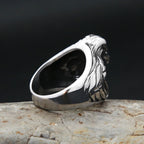 Viking Eagle Punk Biker Ring — Stainless Steel