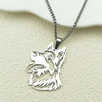 Sweet French Bulldog Chain For Women Men Stainless Steel Silver Color Animal Puppy Pug Dog Lovely Pendant Necklace