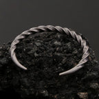 Steel Bracelet Vintage 316L Twist Punk Party