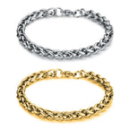 Classic Cuban Curb Link Bracelet — Stainless Steel