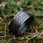 Norse Viking Dragon Ring — Stainless Steel