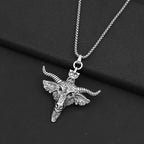 Star Steel Pendant Retro Night Street