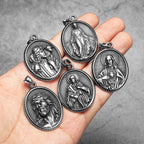 Jesus Avatar Pendant Necklace Stainless Steel