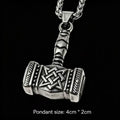 Viking Steel Pendant Hammer Axe Spear Sword