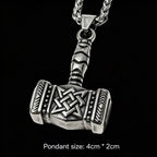 Viking Steel Pendant Hammer Axe Spear Sword