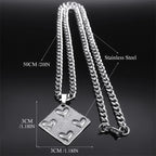 Heart Geometric Silver Pendant Love Pills Party