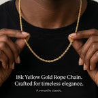 Twist Rope Chain Necklace — Stainless Steel