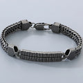 Classic 8MM Men's Keel Link Chain Bracelet for Man Solid 316l Stainless Steel Men's Bracelets Boys Jewelry Accessory