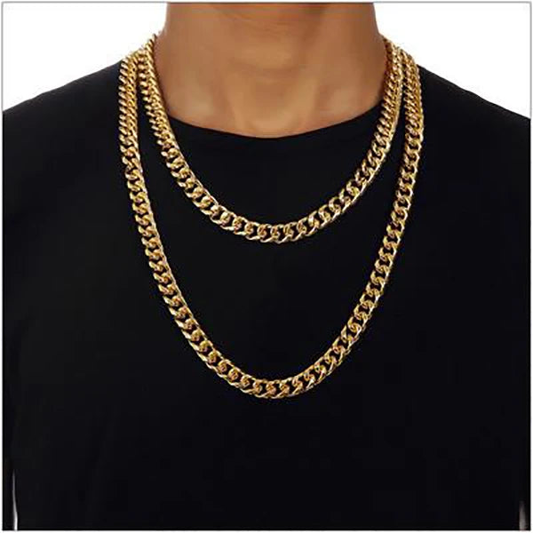 Gold Chain Necklace 6mm — Gold