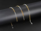Stainless Steel Cuban Chain Necklace 3MM
