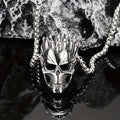 Laughing Skull Pendant Necklace — Retro Gothic