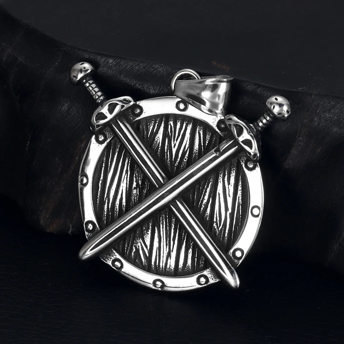 Stainless Steel Viking Norse Pendant for Necklace DIY Accessories Jewelry Making Findings Men Charm Supplies Punk Axe