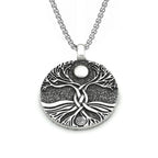 Viking Tree of Life Pendant — Stainless