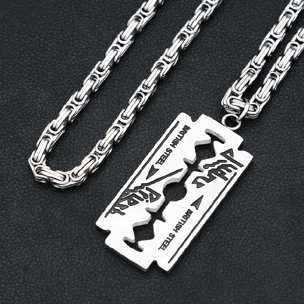 Steel Pendant Vintage Music Band Judas Priest