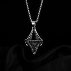 Horus Eye Steel Pendant Egyptian Retro Double