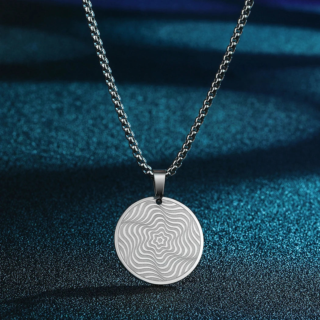CHENGXUN Dainty Chef Knife Pendant Necklace for Women Men Steel Knife Charm Neck Chain Male Talisman Amulet Protection Jewelry