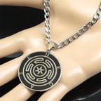 Greek Myth Silver Chain Mythology Hecate Wheel