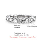 Heart Diamond Engagement Ring — 925 Silver