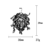 Fashion Medusa Stainless Steel Necklace For Men Unique Punk Snake Vintage Pendant Neclace Amulet Jewelry Gifts Dropshipping