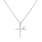 Stainless Steel Tree of Life Cross Necklaces for Women Gold Color Chain Necklace Aesthetic Collar Jewelry Accessories Gift