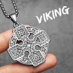 Viking Celtic Stainless Steel Pendant Necklace