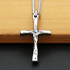Cross Steel Pendant Vintage Punk Unique