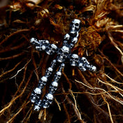 Vintage Skull Pendant Necklace — Stainless Steel