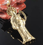 Gothic Death Scythe Pendant Necklace