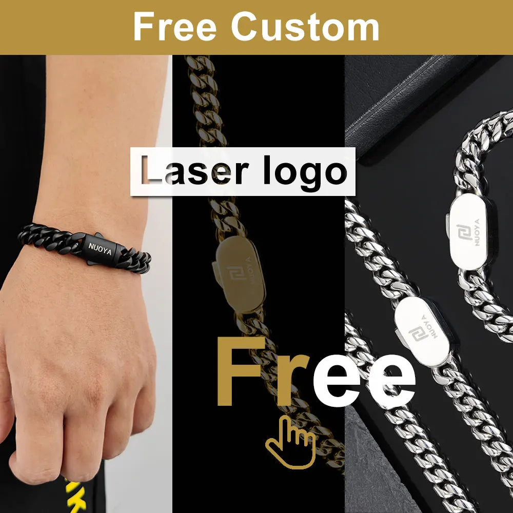 Two-Tone Iced Out Cuban Chain Necklace 20MM