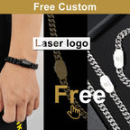 Two-Tone Iced Out Cuban Chain Necklace 20MM