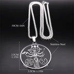 Witchcraft Stainless Steel Pendant Necklace