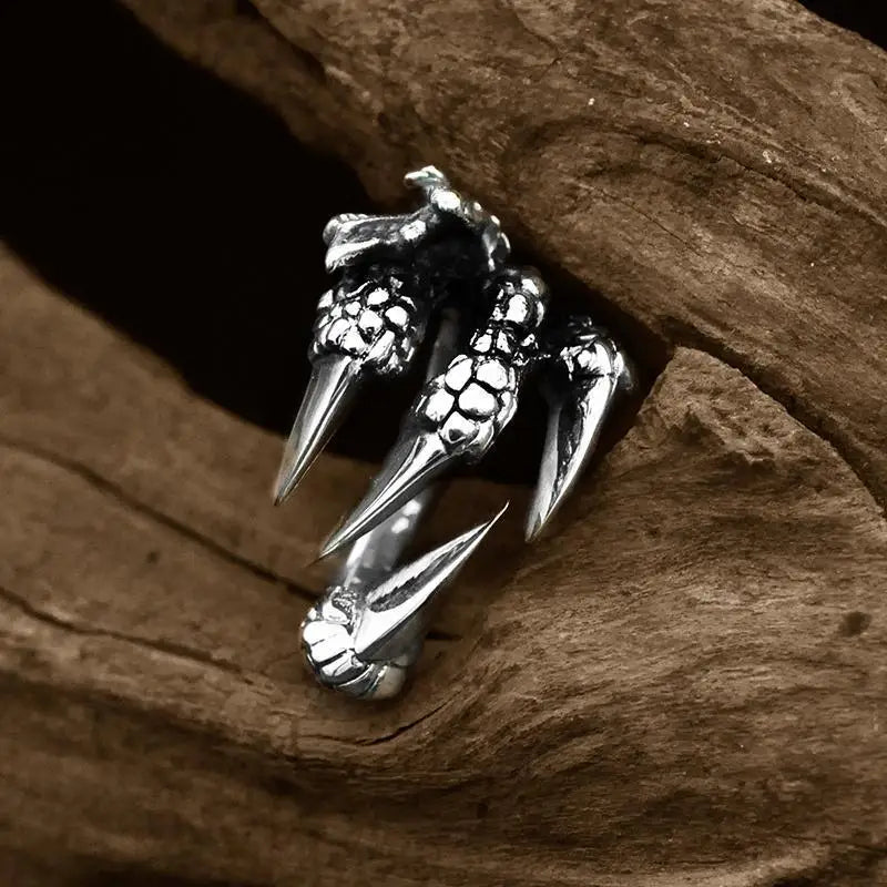 Eagle Steel Ring Retro