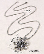 Fashion Trendy Vintage Octopus Pendant Necklaces Jewelry For Women Hip Hop Long Necklace Men Women Jewelry Accessory