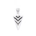 Arrow Pendant — Stainless Steel