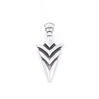 Arrow Pendant — Stainless Steel