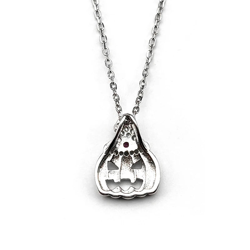 925 Silver Pumpkin Witch Hat Pendant — SS