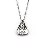 925 Silver Pumpkin Witch Hat Pendant — SS
