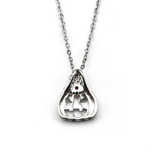 925 Silver Pumpkin Witch Hat Pendant — SS