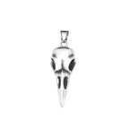 Vintage Nordic Vikings Raven Pendant Necklace Odin Animal Skull Stainless Steel Necklaces For Men Women Fashion Amulet