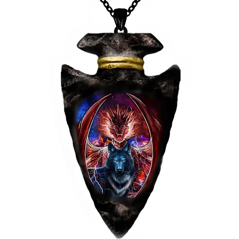 Gothic Crow Black Chain Pendant Necklace Hip Hop Necklace for Men Stainless Steel Jewelry Accessories Men Halloween Party Gifts