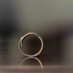 Brass Copper Wire Winding Process Retro Vintage Ring for Men's&Women's Punk Trend fashion Exquisite Non Fading