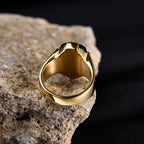 R3351g Men's High Quality Vintage Stainless Steel Styles Ring Jewelry