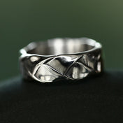 Fashion Punk Geometric Rhombus Rings Stainless Steel Hip Hop Rock Simple Ring For Men Women Trendy Jewelry Gift