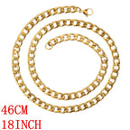 Men Initial Name Pendant Necklace with Hip Hop Iced Out Rhinestone Paved Cuban Link Chain Necklace Fashion Birthday
