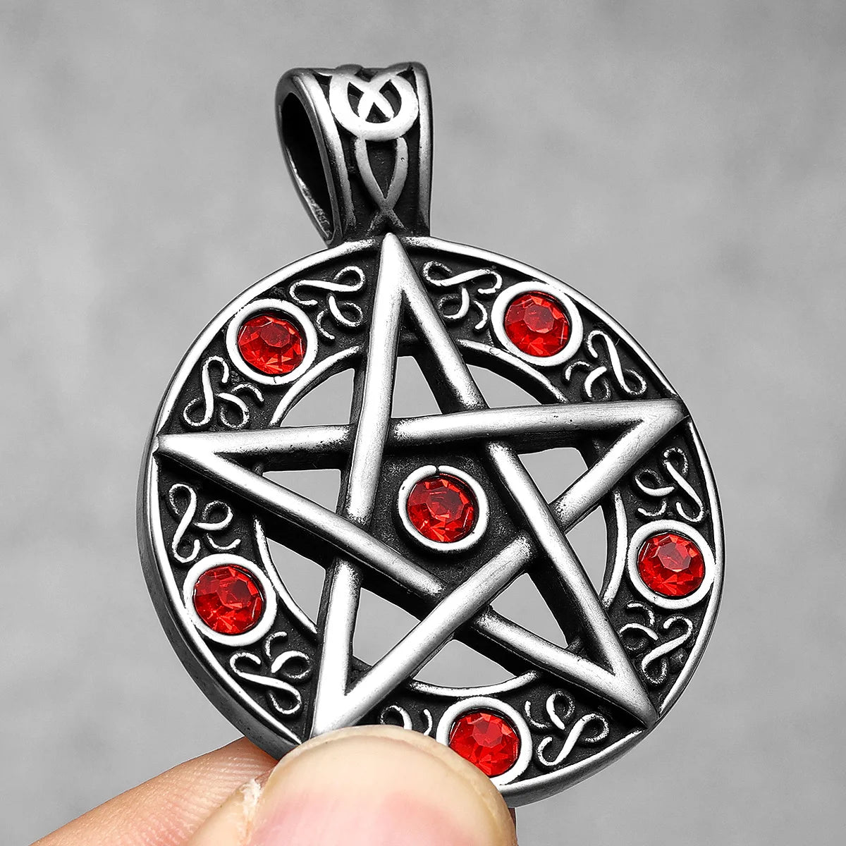 Seal of Solomon Pendant — Stainless Steel