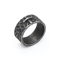 Cross Ring — 316L Stainless Steel