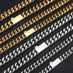 Stainless Steel Cuban Bracelet Miami Statement